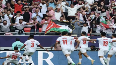 الأردن يتأهل لربع نهائى كأس العرب بالفوز على الكويت بثلاثية