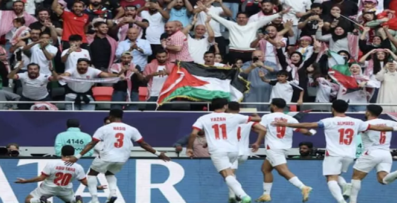 الأردن يتأهل لربع نهائى كأس العرب بالفوز على الكويت بثلاثية