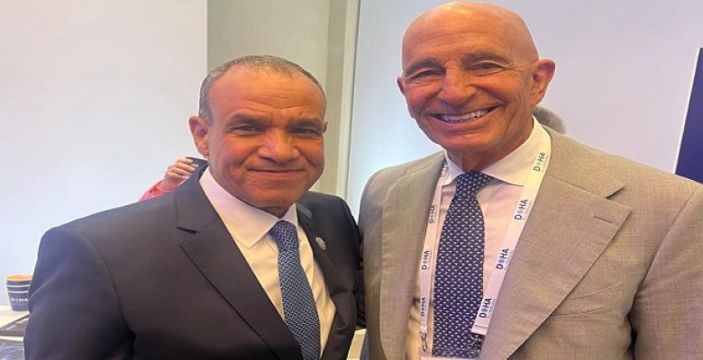 وزير الخارجية يبحث مع المبعوث الأمريكى توم باراك آخر المستجدات فى سوريا