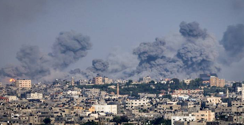 قصف جوى ومدفعى إسرائيلى يستهدف مناطق متفرقة فى قطاع غزة
