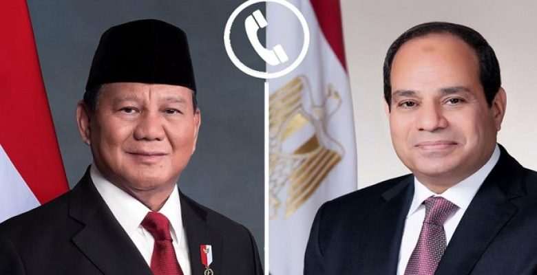 الرئيس السيسى ونظيره الإندونيسى يبحثان هاتفيا علاقات الشراكة الاستراتيجية القائمة والأوضاع بالشرق الأوسط