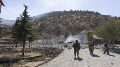 مقتل 6 من قوات البشمركة فى هجوم صاروخى فى كردستان العراق