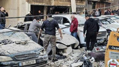 الصحة اللبنانية: استشهاد وإصابة 7 أشخاص فى غارة إسرائيلية على منطقة بشامون جنوب شرقى بيروت